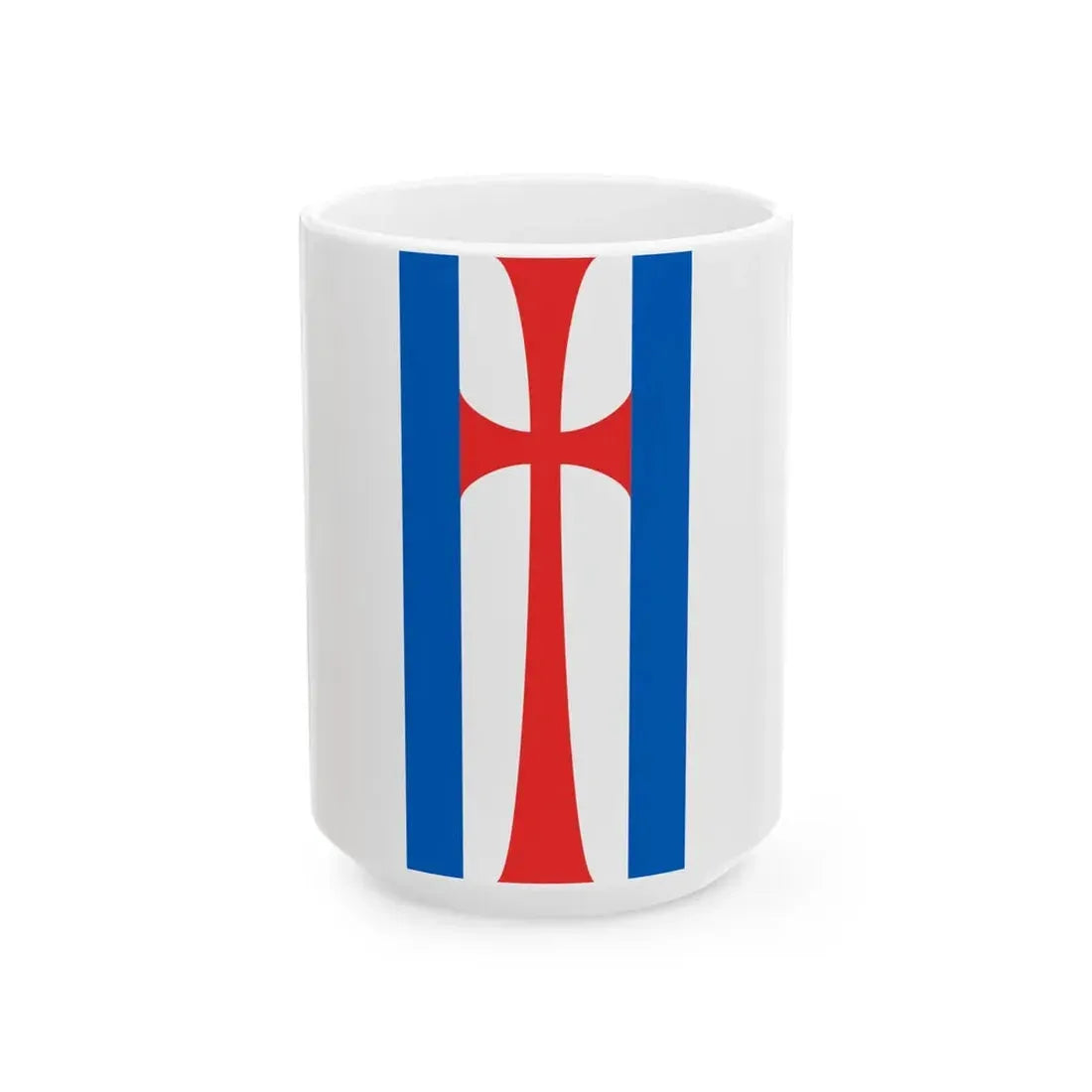 Flagge Eisenach (Germany) White Coffee Mug 15oz - Go Mug Yourself