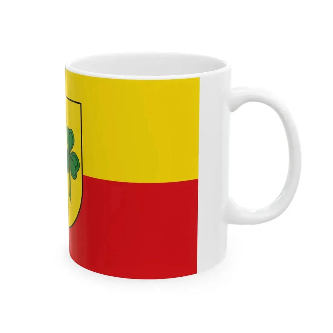 Flagge Elbingerode am Harz (Germany) White Coffee Mug - Go Mug Yourself