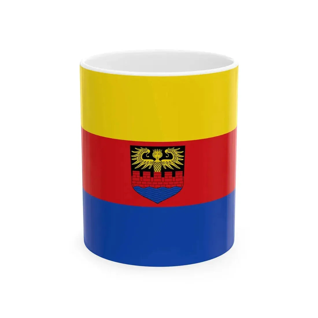 Flagge Emden (Germany) White Coffee Mug 11oz - Go Mug Yourself