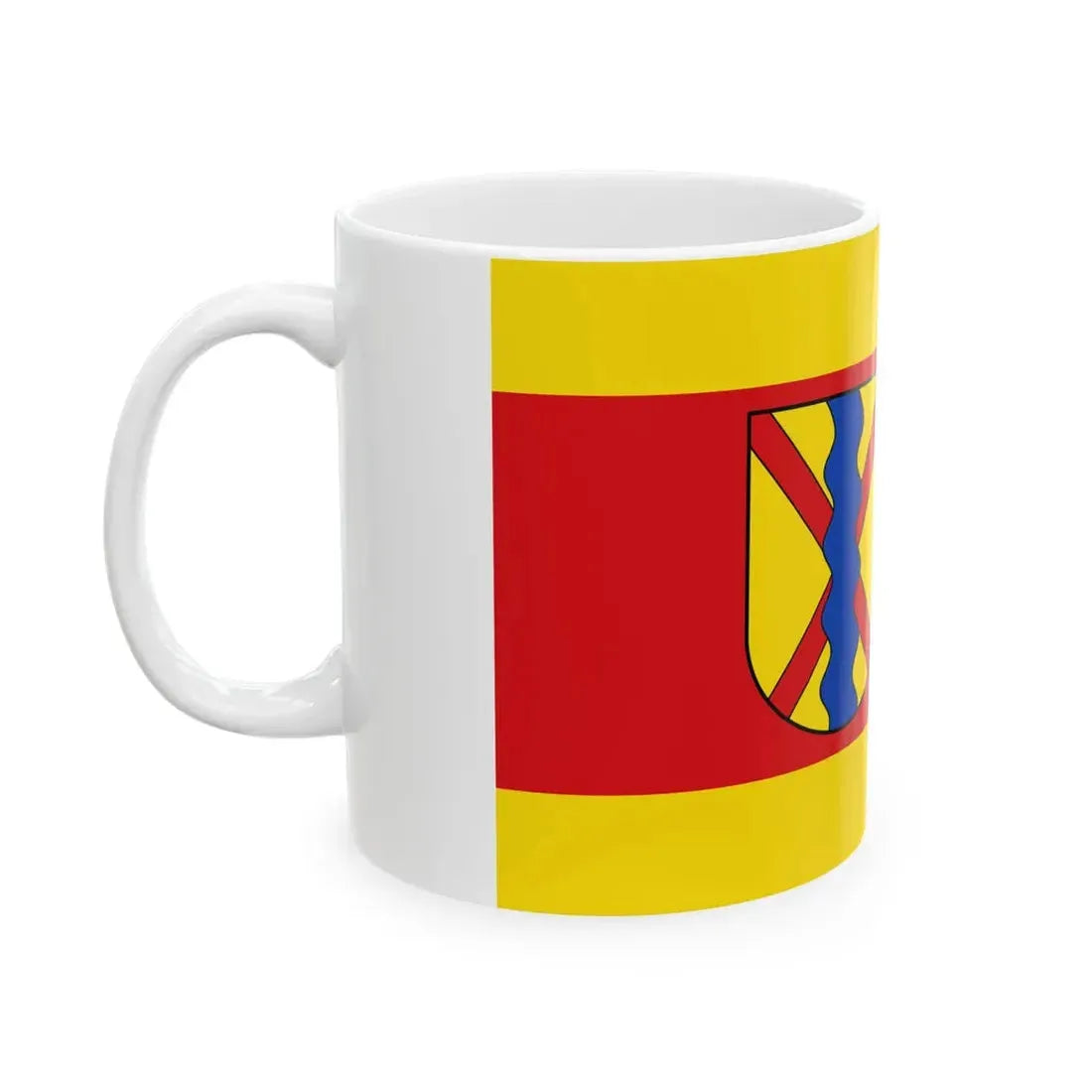 Flagge Emsbueren (Germany) White Coffee Mug - Go Mug Yourself