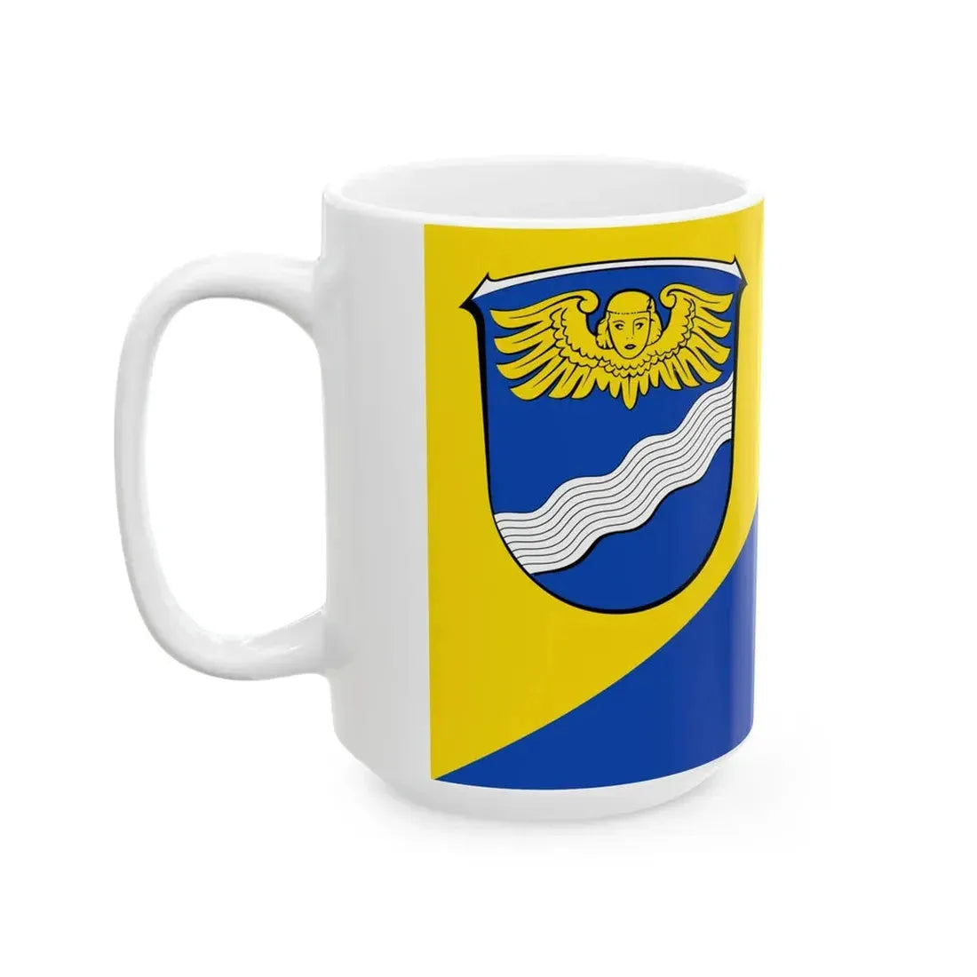 Flagge Engelbach (Germany) White Coffee Mug - Go Mug Yourself