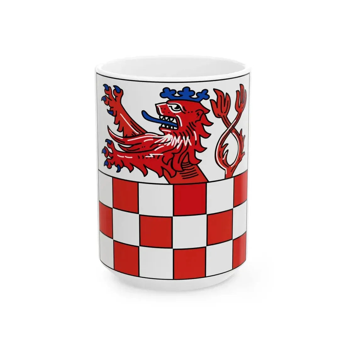 Flagge Engelskirchen (Germany) White Coffee Mug 15oz - Go Mug Yourself