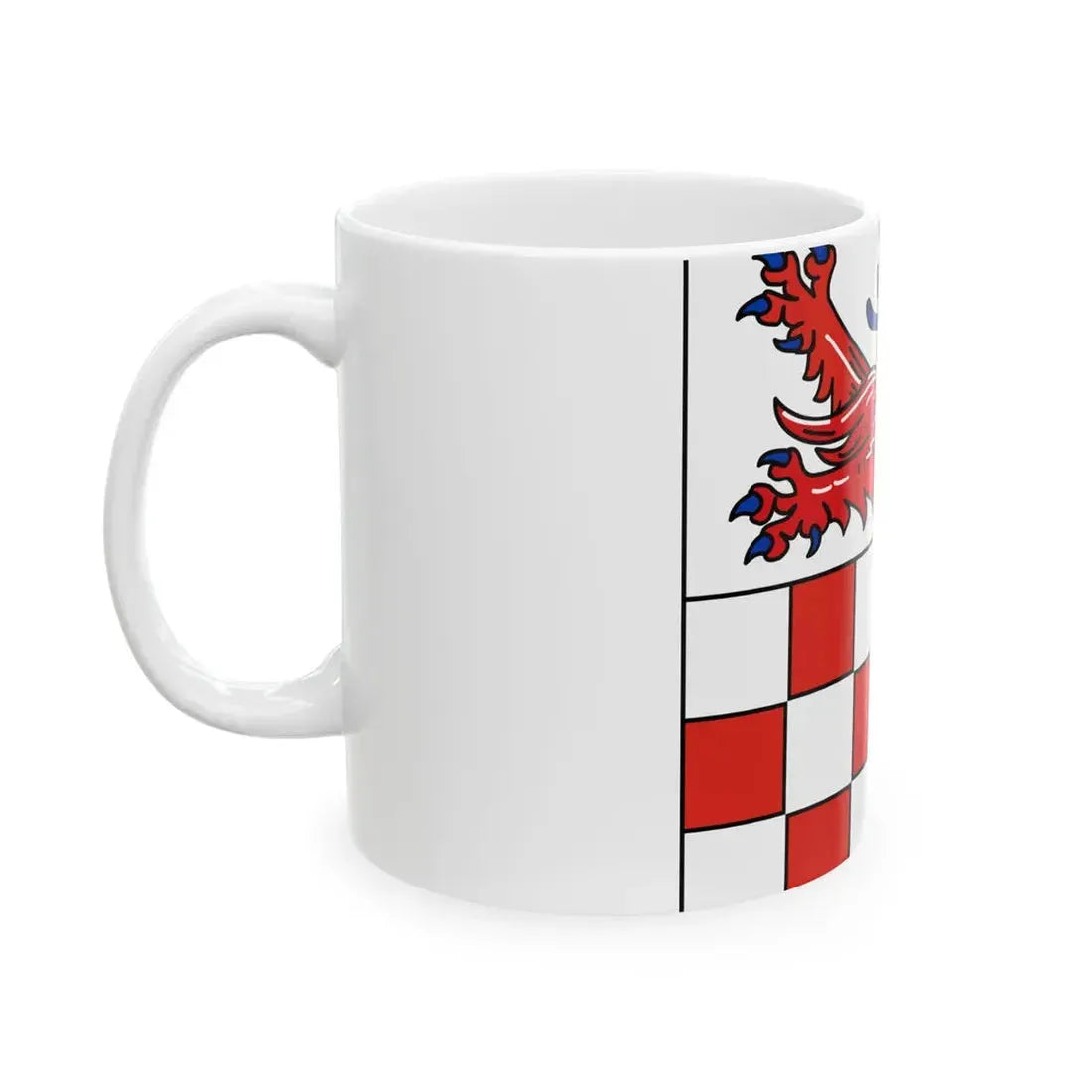 Flagge Engelskirchen (Germany) White Coffee Mug - Go Mug Yourself