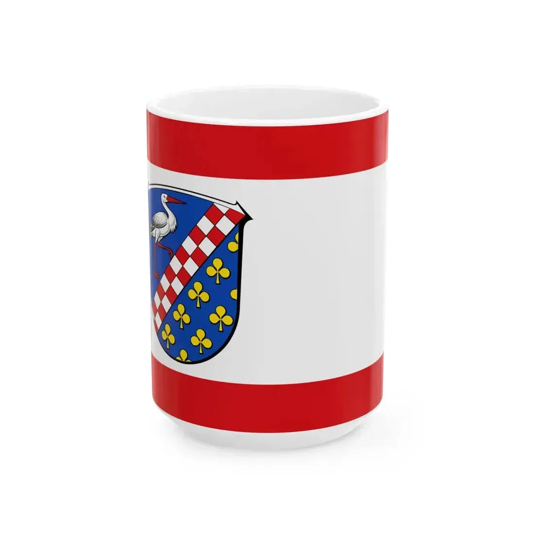 Flagge Eppertshausen (Germany) White Coffee Mug 15oz - Go Mug Yourself