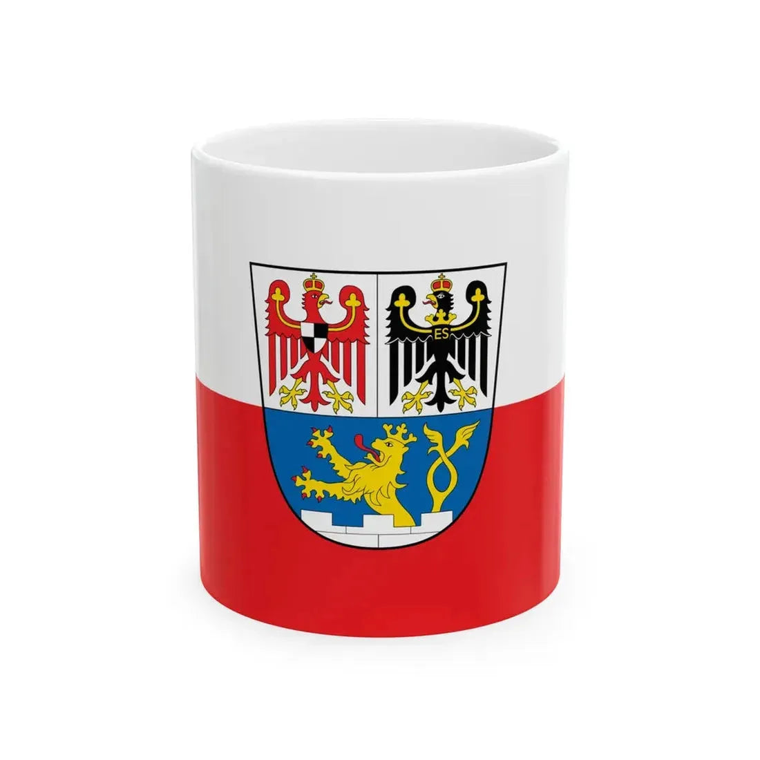 Flagge Erlangen (Germany) White Coffee Mug 11oz - Go Mug Yourself