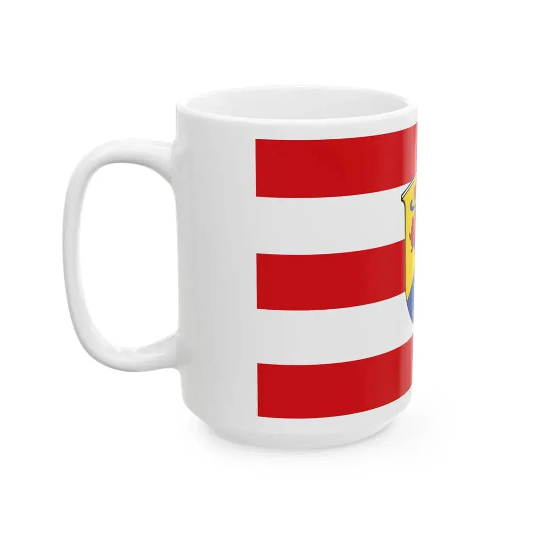 Flagge Ernsthofen Modautal (Germany) White Coffee Mug - Go Mug Yourself