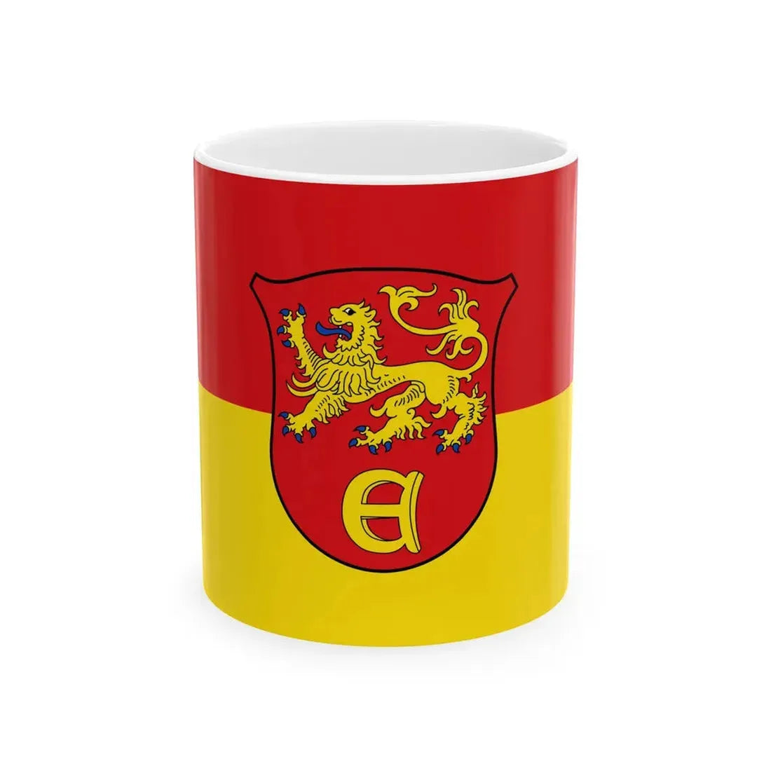 Flagge Eschershausen (Germany) White Coffee Mug 11oz - Go Mug Yourself
