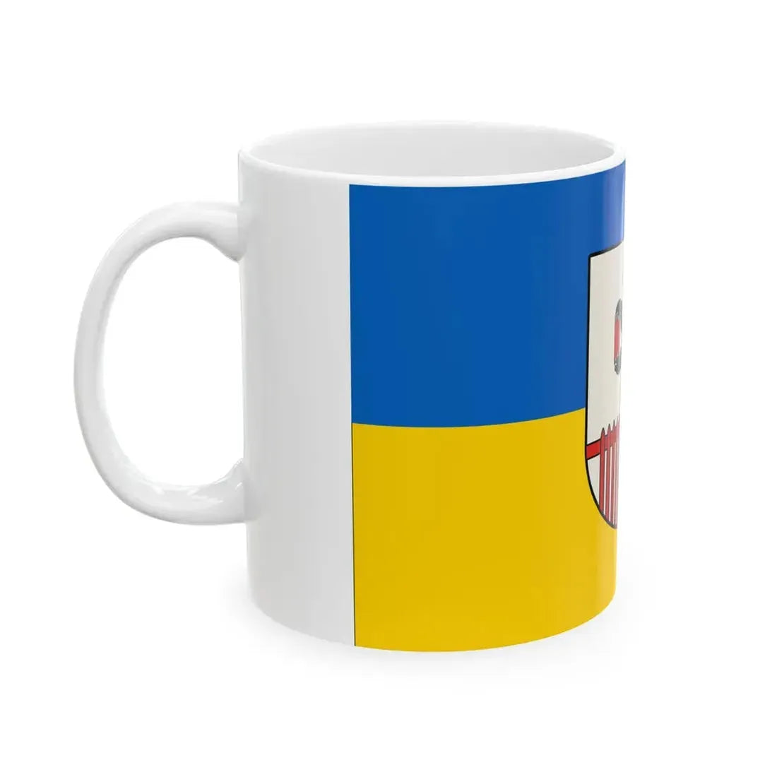 Flagge Esens (Germany) White Coffee Mug - Go Mug Yourself