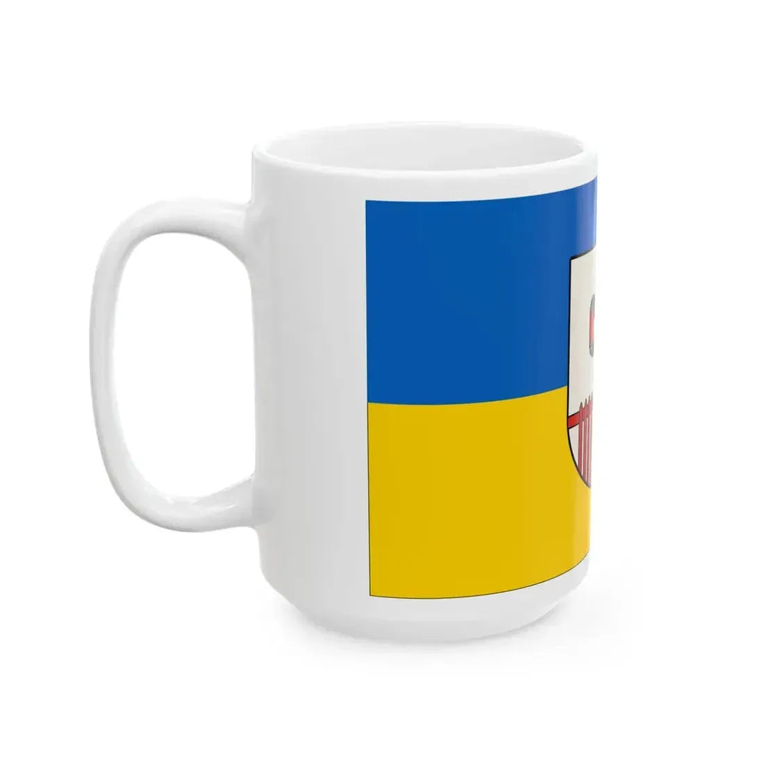 Flagge Esens (Germany) White Coffee Mug - Go Mug Yourself