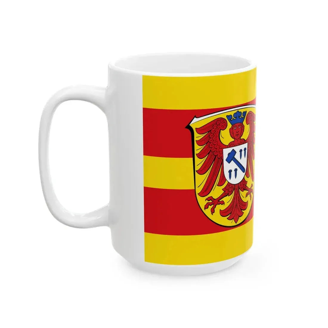 Flagge Feldatal (Germany) White Coffee Mug - Go Mug Yourself