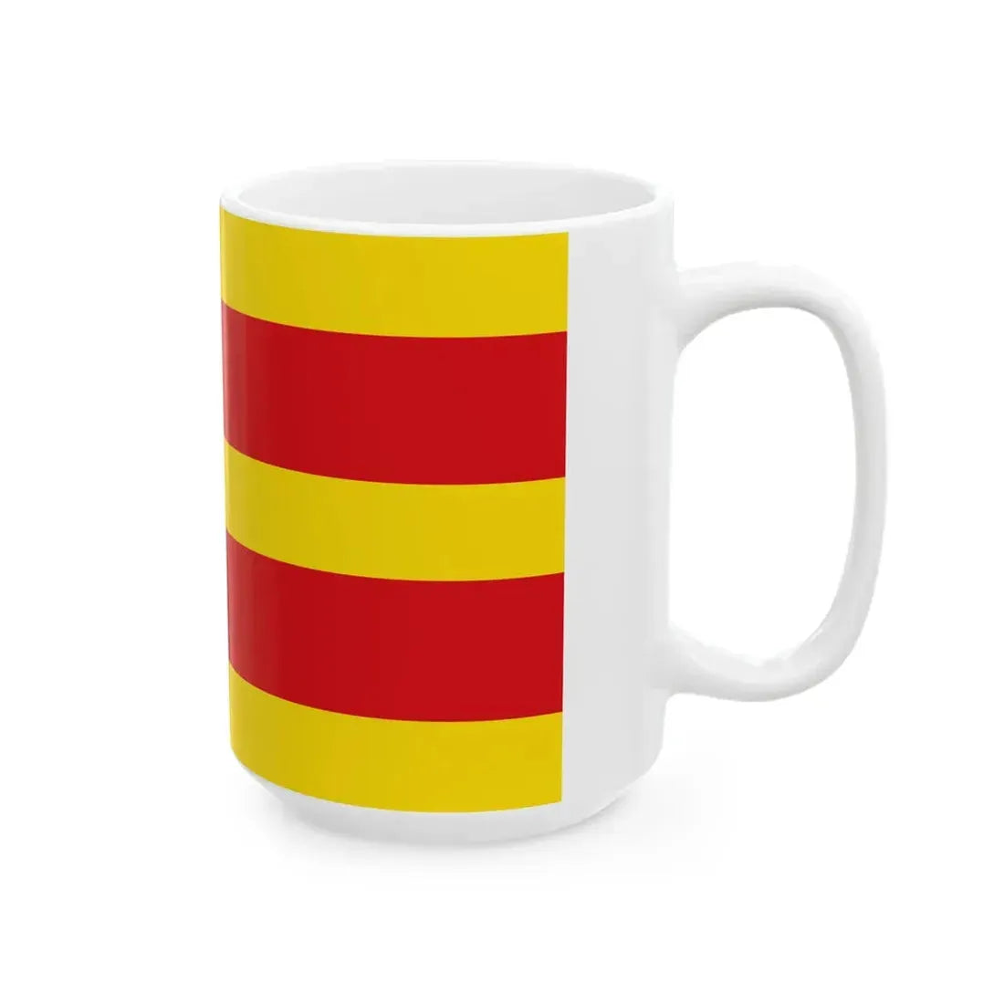 Flagge Feldatal (Germany) White Coffee Mug - Go Mug Yourself