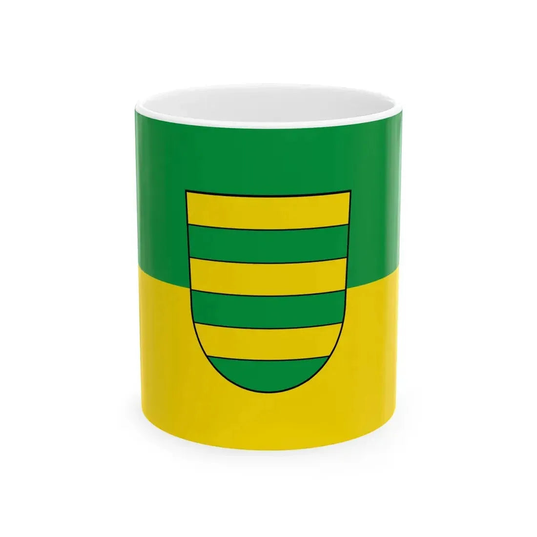 Flagge Filderstadt (Germany) White Coffee Mug 11oz - Go Mug Yourself