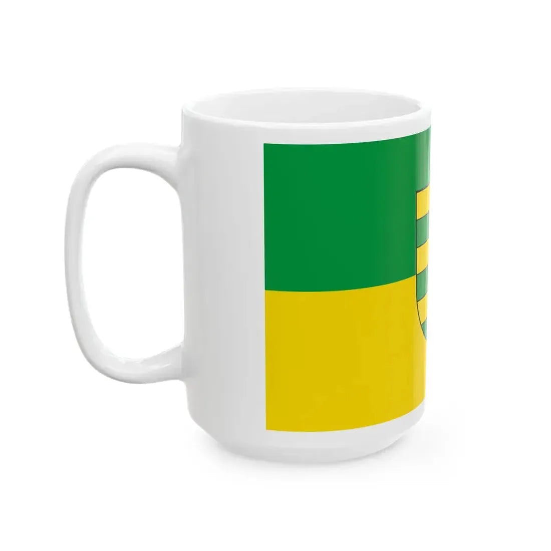 Flagge Filderstadt (Germany) White Coffee Mug - Go Mug Yourself