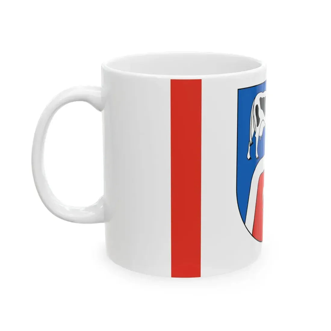 Flagge Fitzen (Germany) White Coffee Mug - Go Mug Yourself