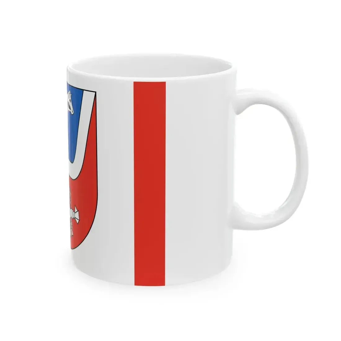 Flagge Fitzen (Germany) White Coffee Mug - Go Mug Yourself