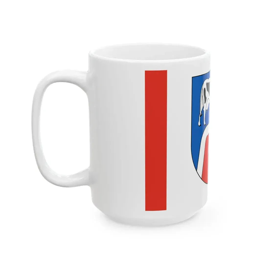 Flagge Fitzen (Germany) White Coffee Mug - Go Mug Yourself