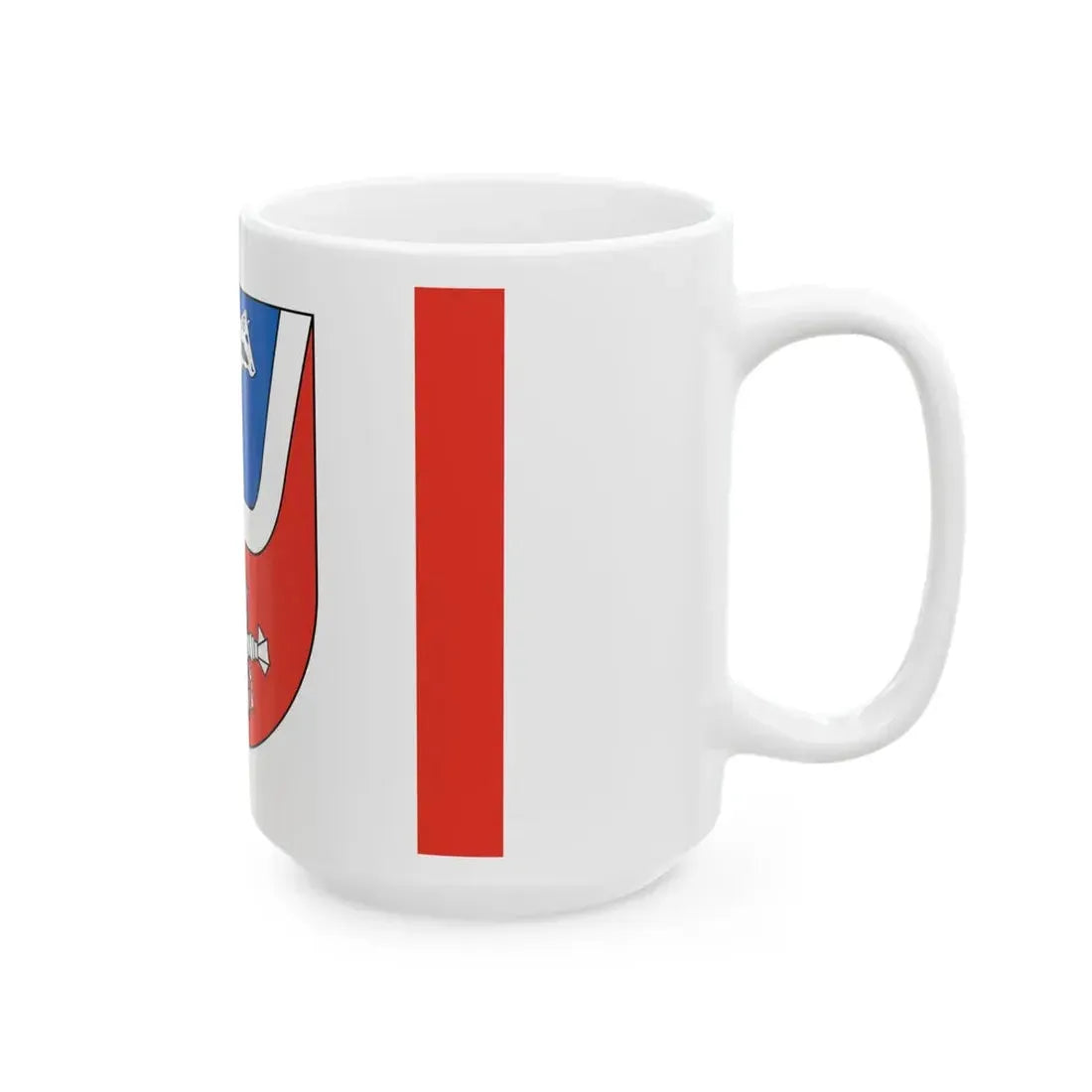 Flagge Fitzen (Germany) White Coffee Mug - Go Mug Yourself