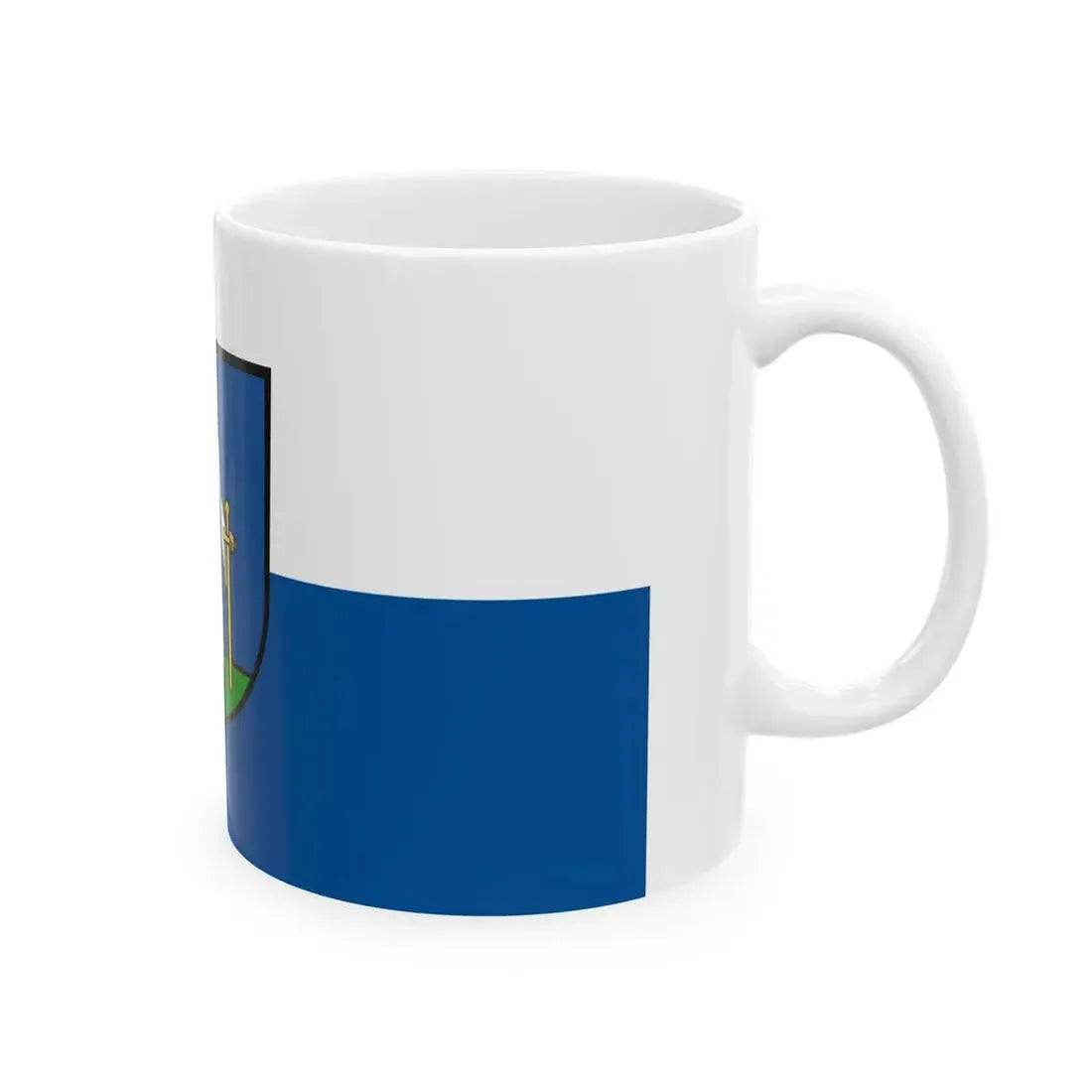 Flagge Forst Baden (Germany) White Coffee Mug - Go Mug Yourself