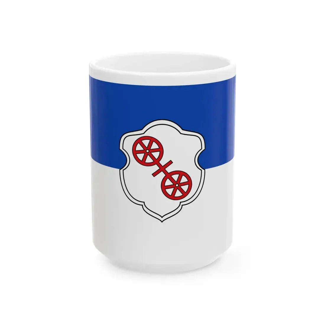 Flagge Fritzlar (Germany) White Coffee Mug 15oz - Go Mug Yourself