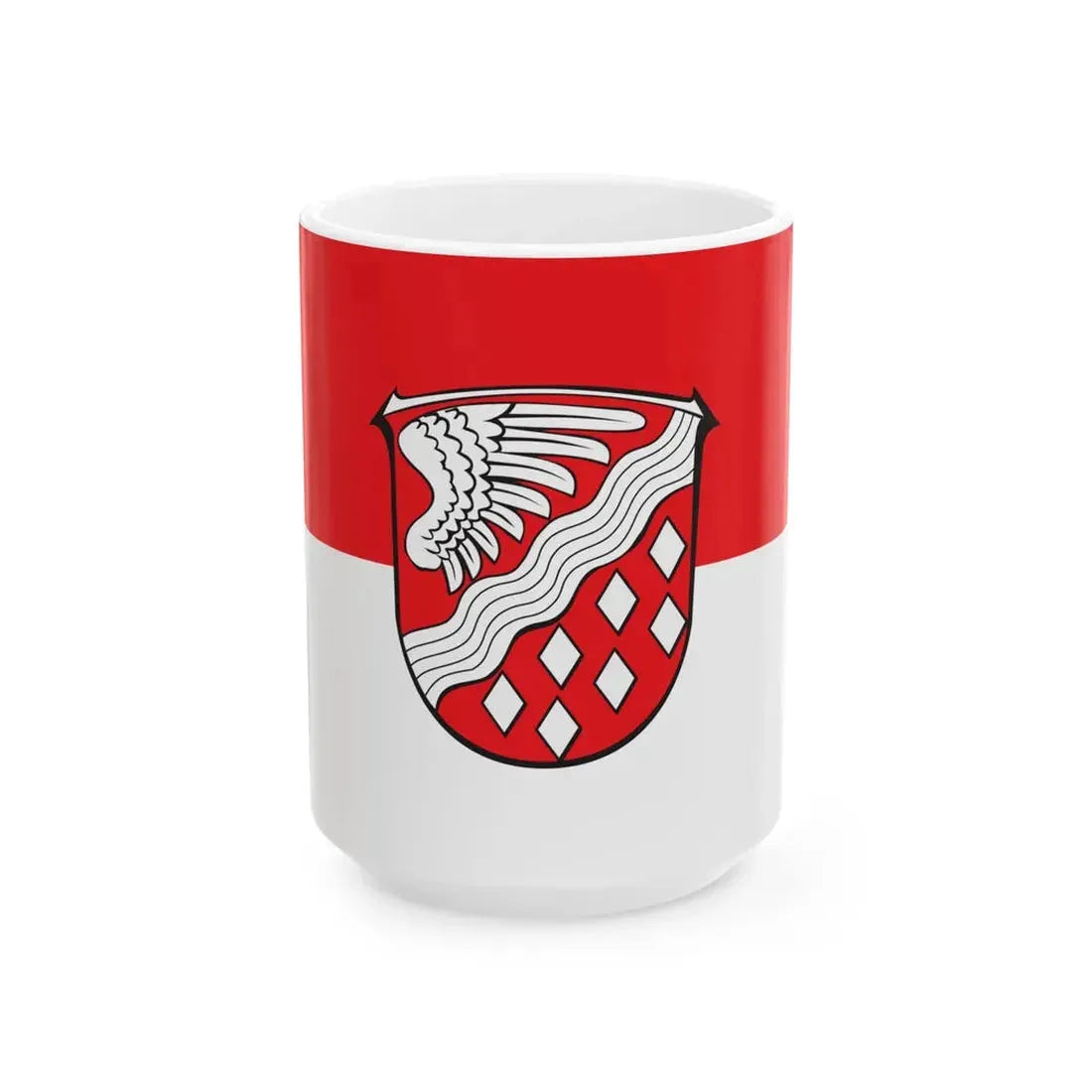 Flagge Fronhausen (Germany) White Coffee Mug 15oz - Go Mug Yourself