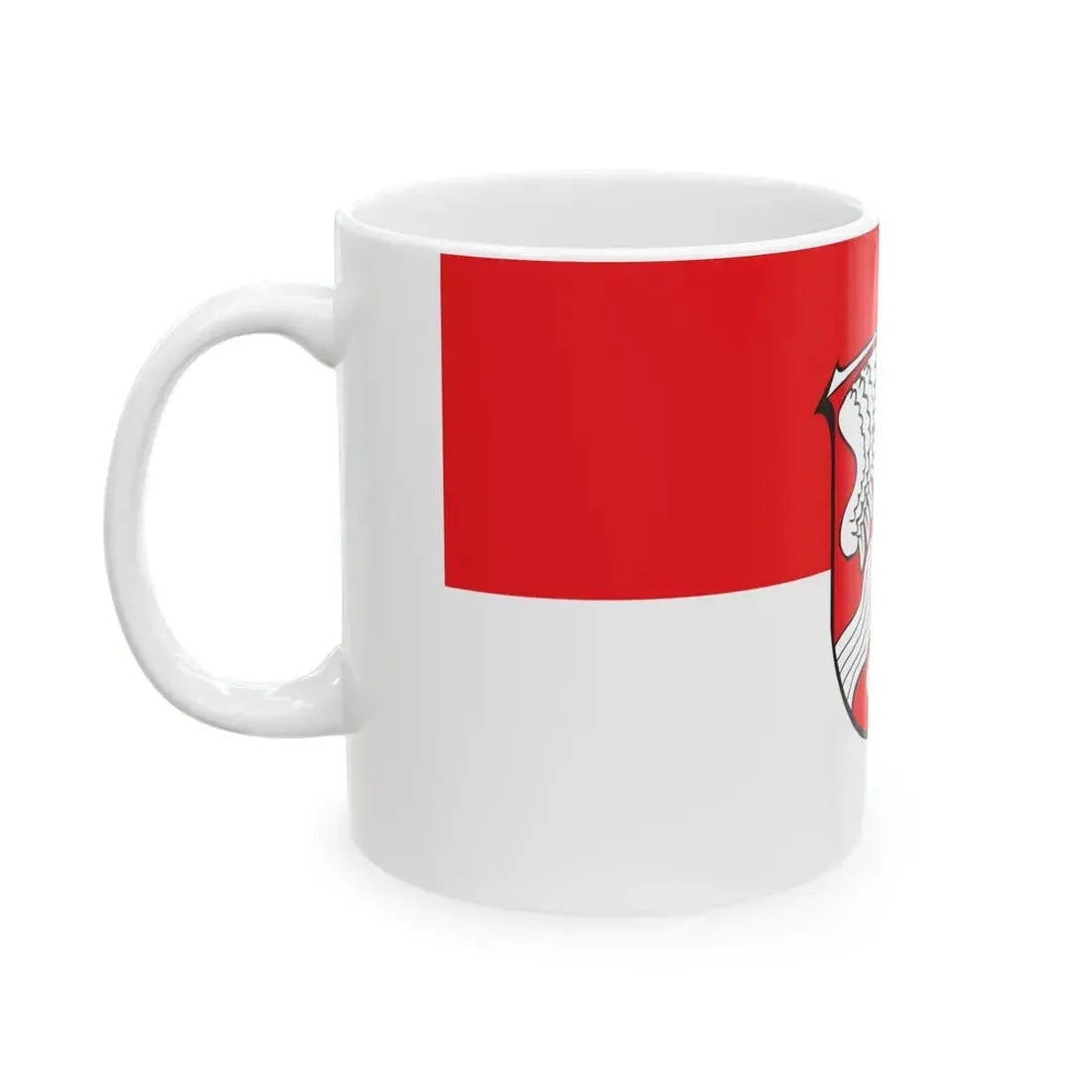 Flagge Fronhausen (Germany) White Coffee Mug - Go Mug Yourself