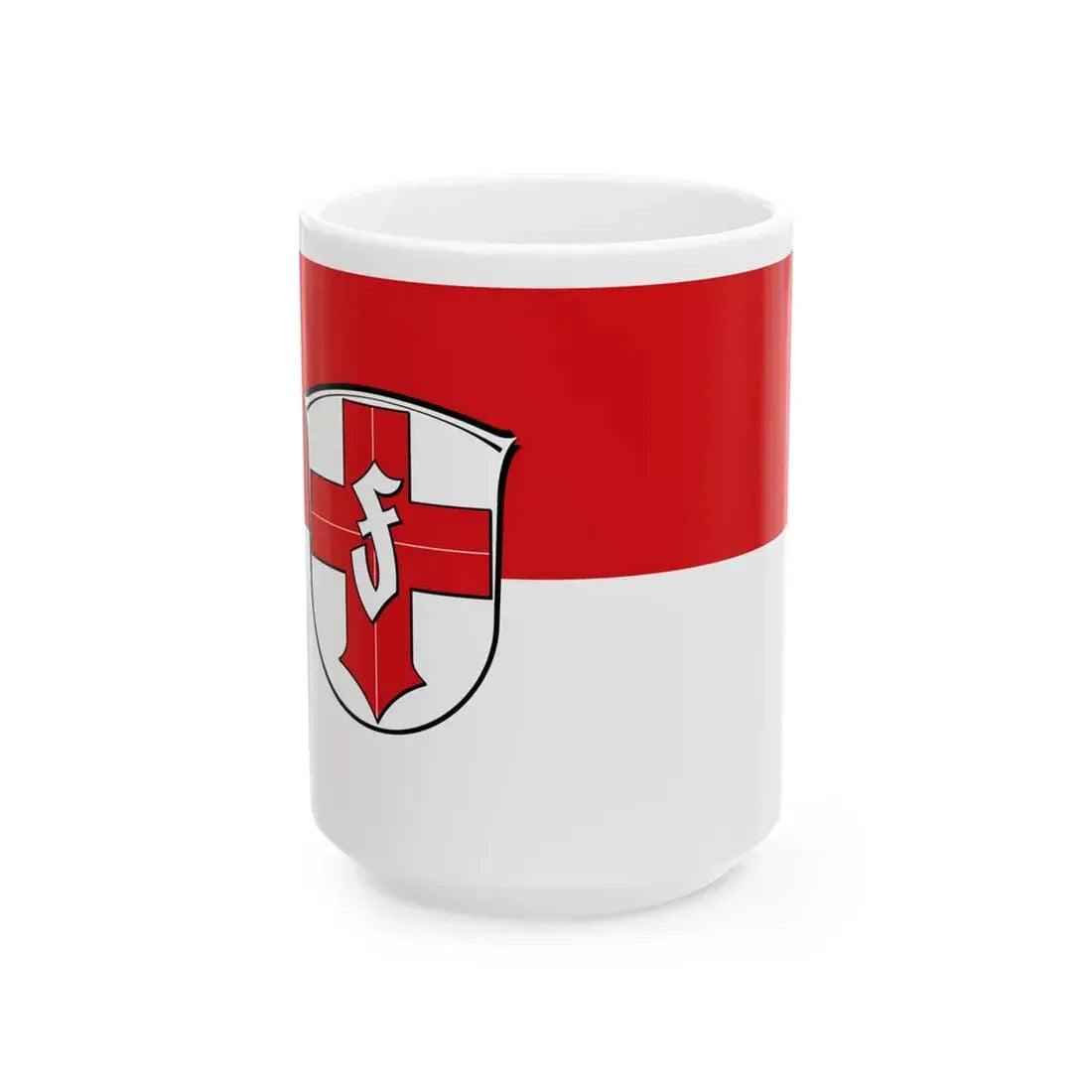 Flagge Fuerth Odw (Germany) White Coffee Mug 15oz - Go Mug Yourself