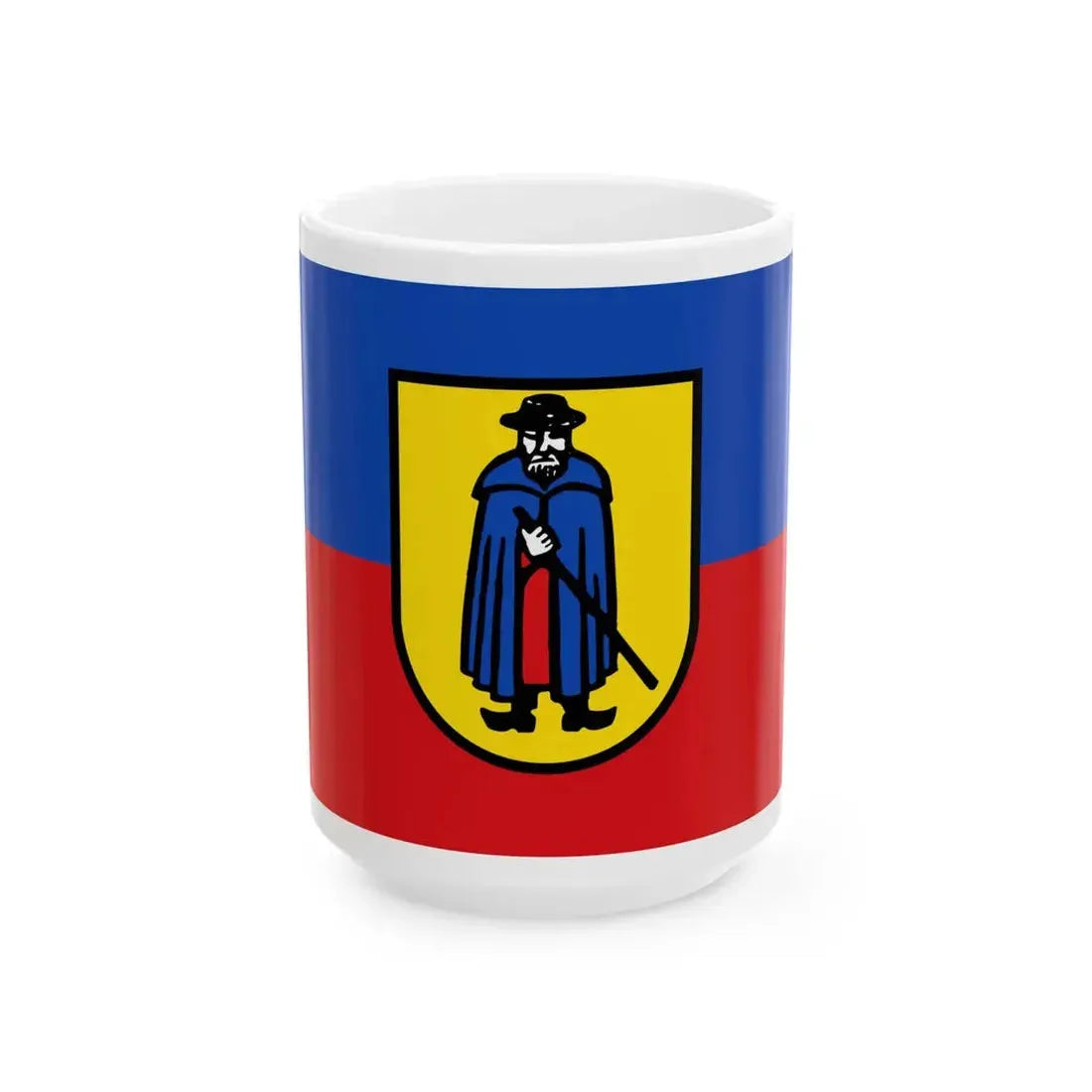 Flagge Garrel (Germany) White Coffee Mug 15oz - Go Mug Yourself