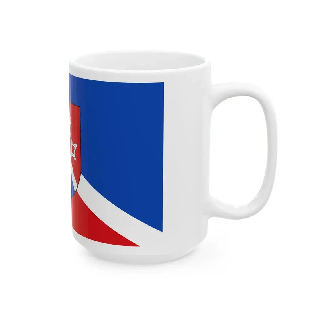 Flagge Geestland (Germany) White Coffee Mug - Go Mug Yourself
