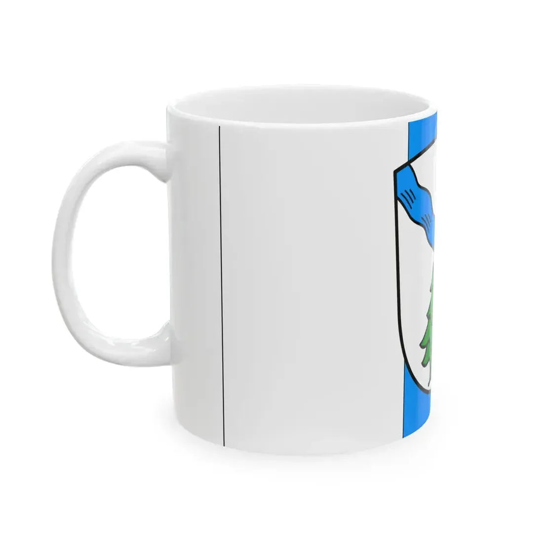 Flagge Geretsried (Germany) White Coffee Mug - Go Mug Yourself