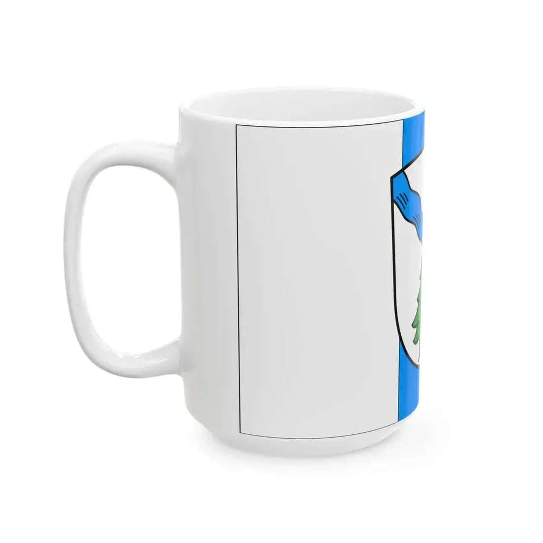 Flagge Geretsried (Germany) White Coffee Mug - Go Mug Yourself