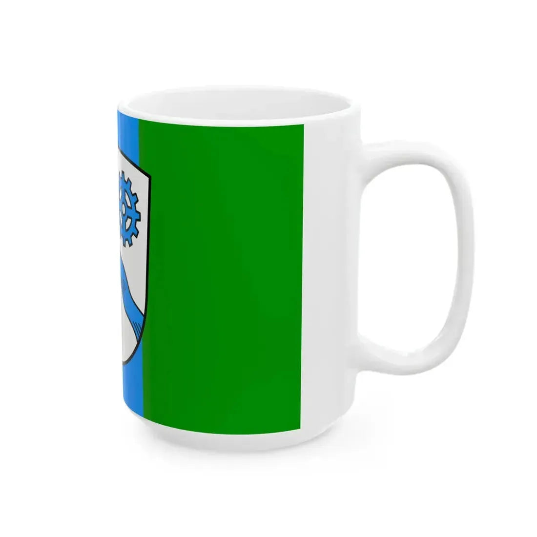Flagge Geretsried (Germany) White Coffee Mug - Go Mug Yourself