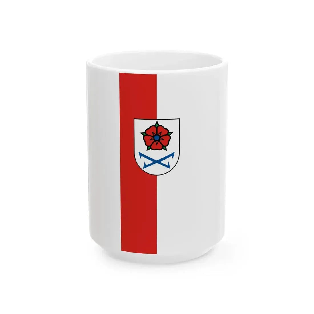 Flagge Gernsbach (Germany) White Coffee Mug 15oz - Go Mug Yourself