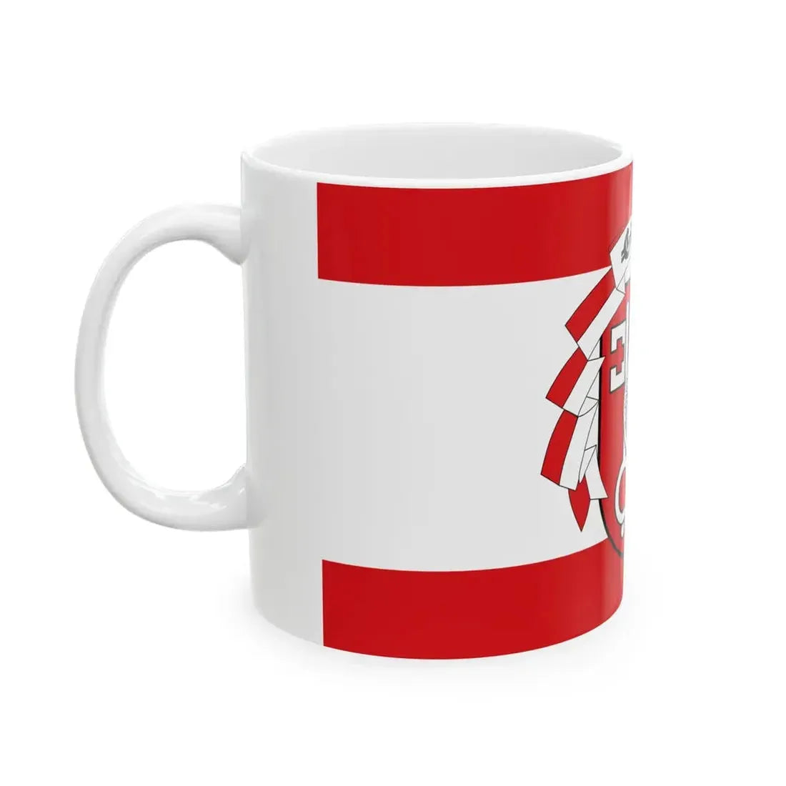 Flagge Gittelde (Germany) White Coffee Mug - Go Mug Yourself