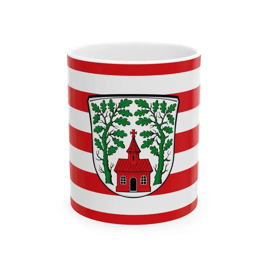 Flagge Goetzenhain (Germany) White Coffee Mug 11oz - Go Mug Yourself