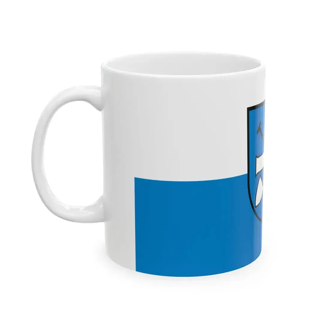 Flagge Graben-Neudorf (Germany) White Coffee Mug - Go Mug Yourself