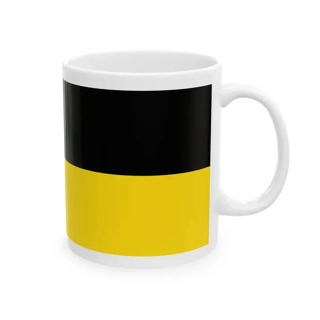 Flagge Grafschaft Rhineland (Germany) White Coffee Mug - Go Mug Yourself