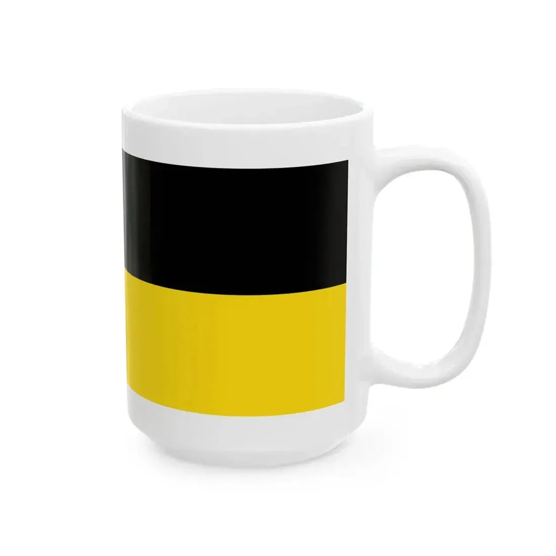 Flagge Grafschaft Rhineland (Germany) White Coffee Mug - Go Mug Yourself