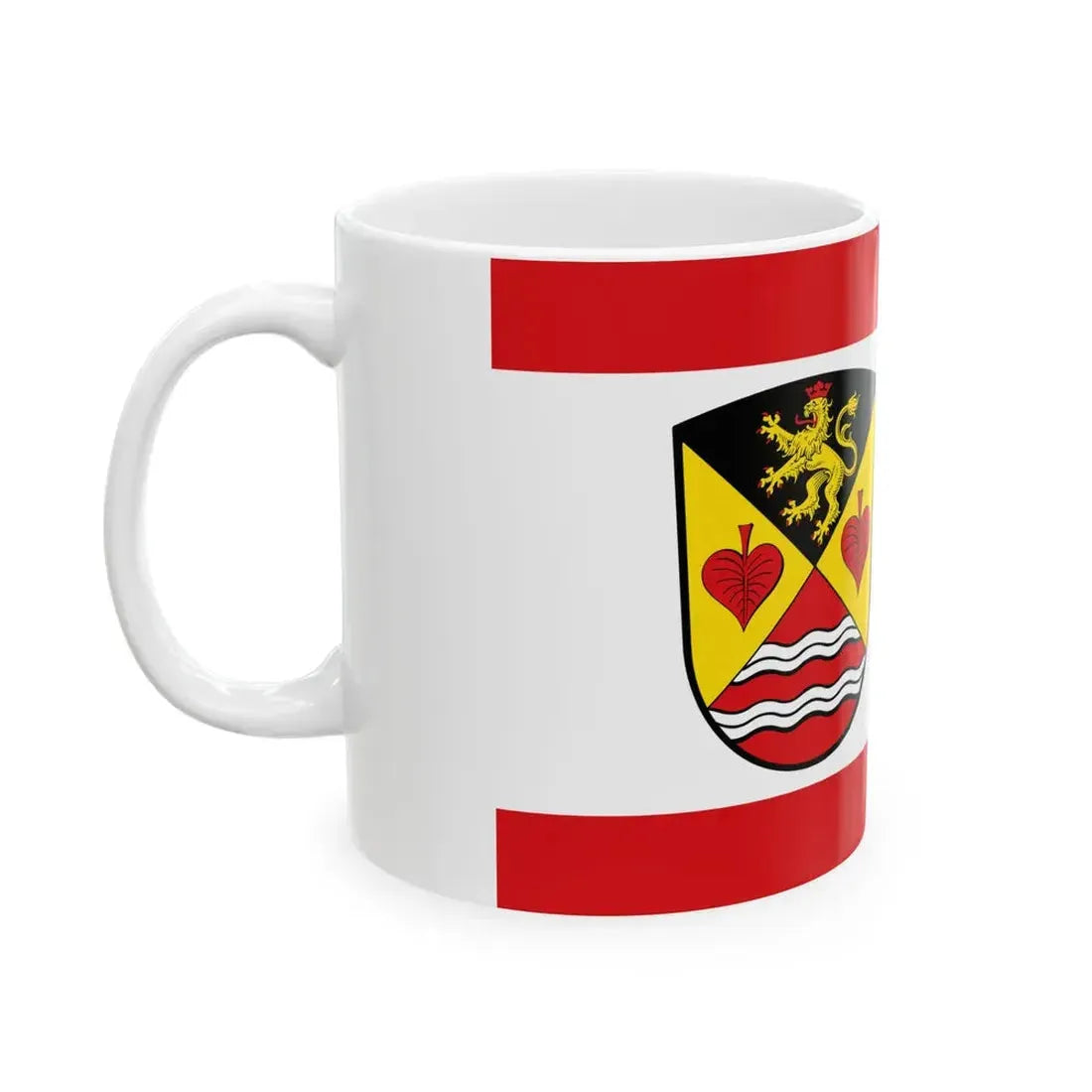 Flagge Grasellenbach (Germany) White Coffee Mug - Go Mug Yourself