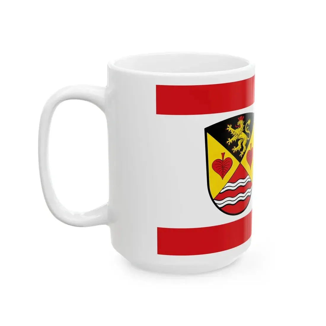 Flagge Grasellenbach (Germany) White Coffee Mug - Go Mug Yourself