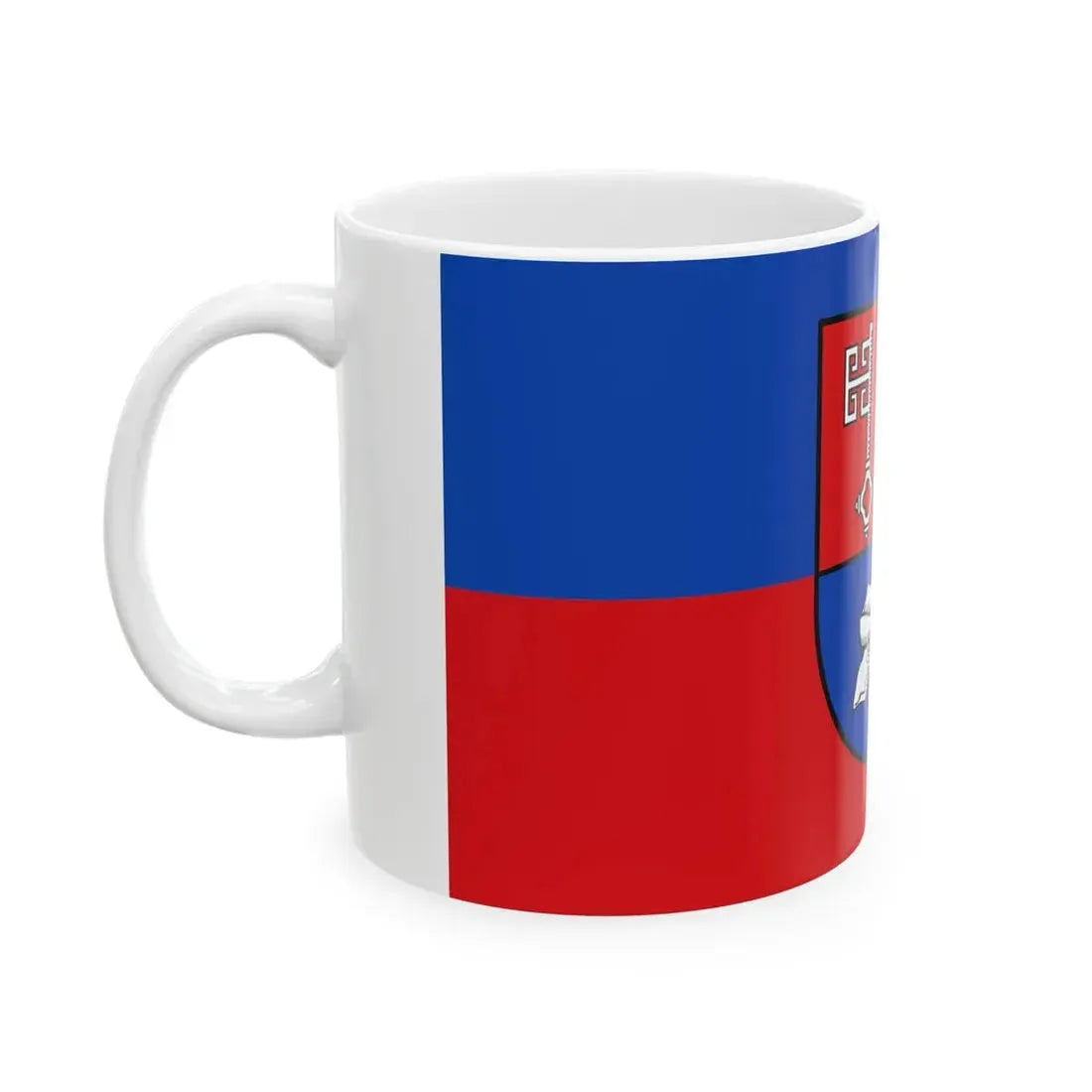 Flagge Hagen im Bremischen (Germany) White Coffee Mug - Go Mug Yourself