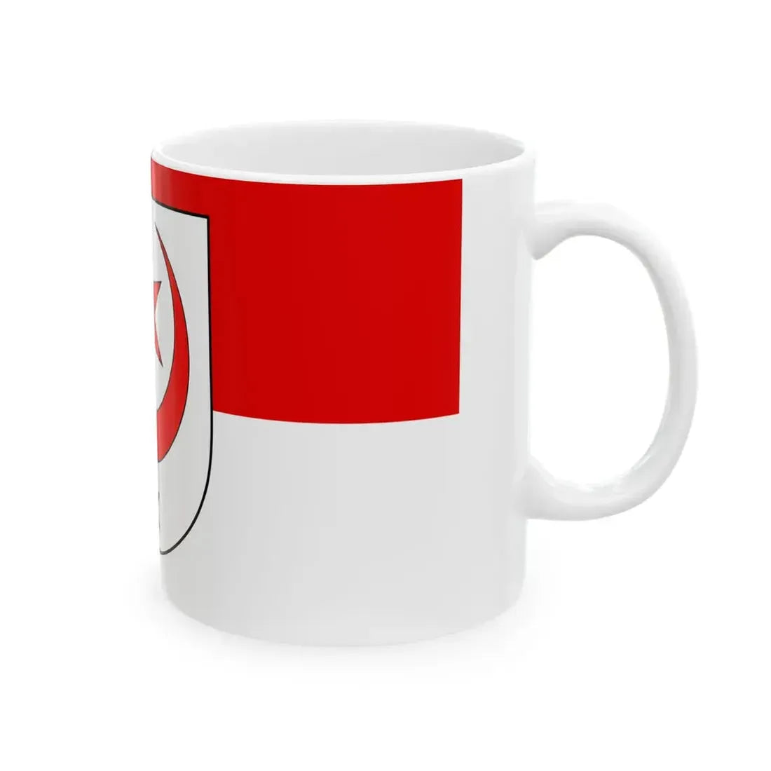 Flagge Halle Saale (Germany) White Coffee Mug - Go Mug Yourself