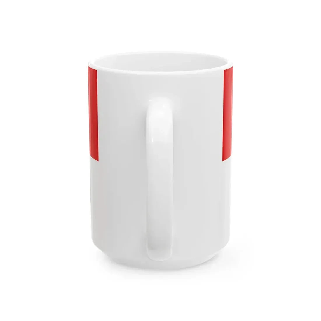 Flagge Halle Saale (Germany) White Coffee Mug - Go Mug Yourself