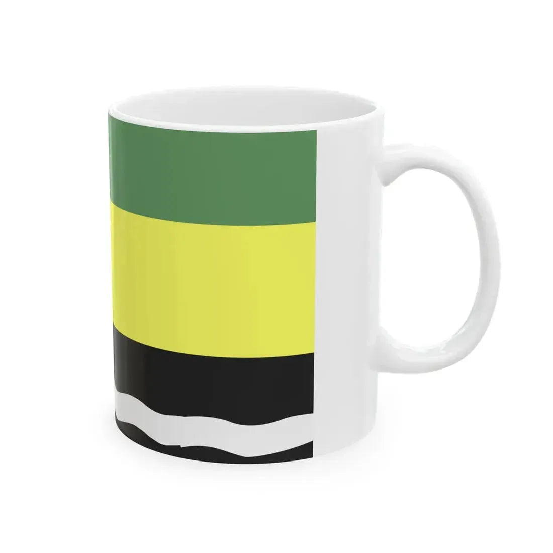 Flagge Halstenbek (Germany) White Coffee Mug - Go Mug Yourself