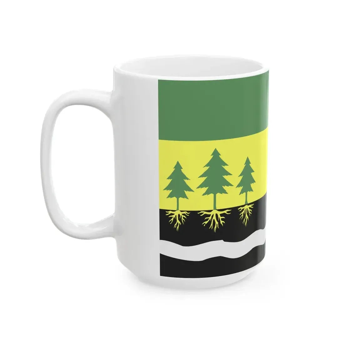Flagge Halstenbek (Germany) White Coffee Mug - Go Mug Yourself