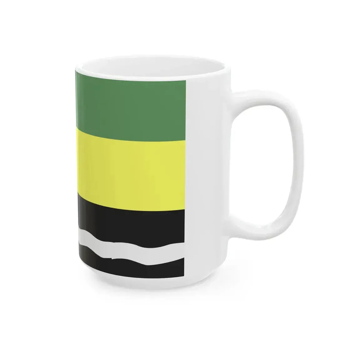 Flagge Halstenbek (Germany) White Coffee Mug - Go Mug Yourself