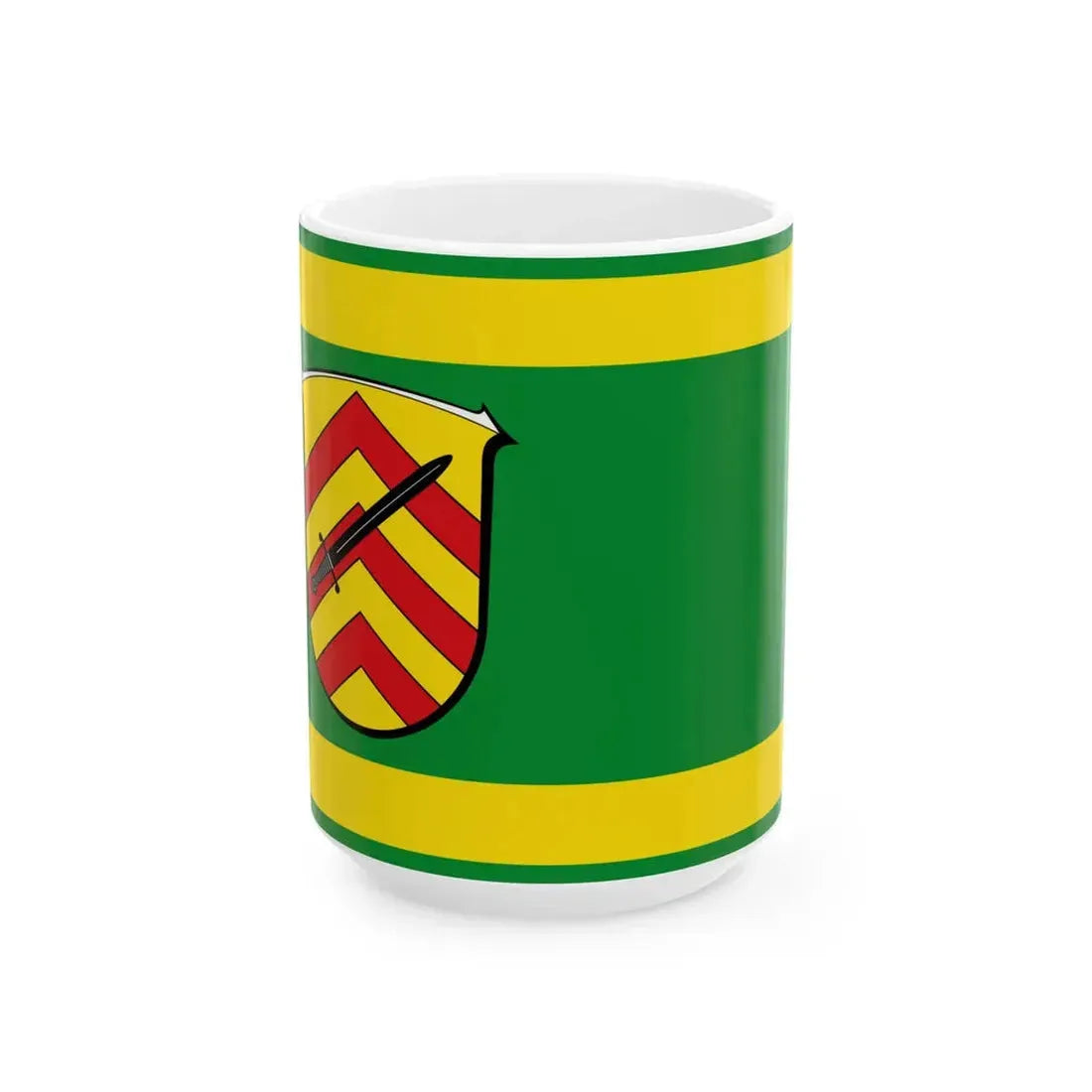 Flagge Hammersbach Hessen (Germany) White Coffee Mug 15oz - Go Mug Yourself