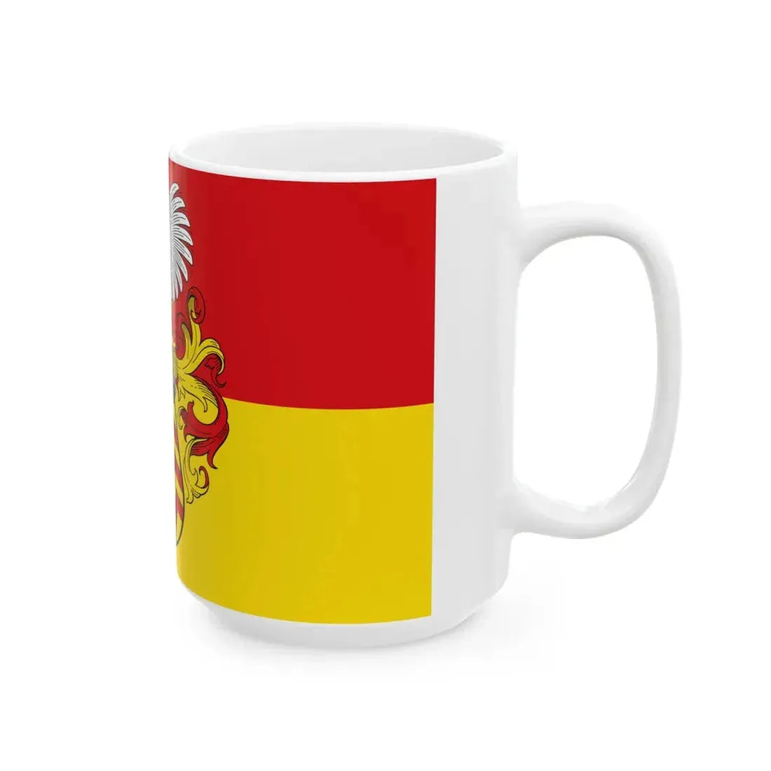 Flagge Hanau (Germany) White Coffee Mug - Go Mug Yourself