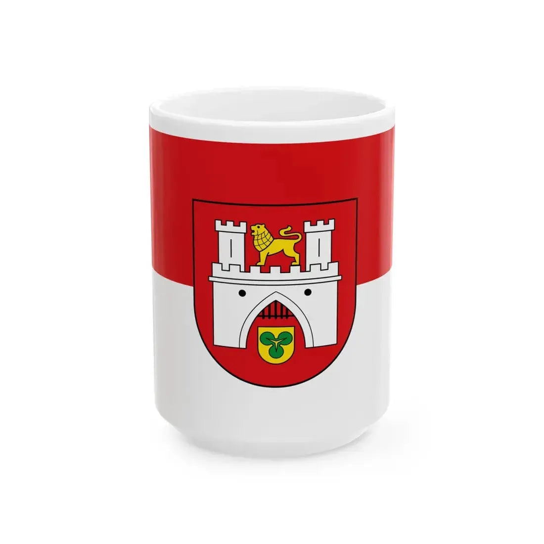 Flagge Hannover (Germany) White Coffee Mug 15oz - Go Mug Yourself