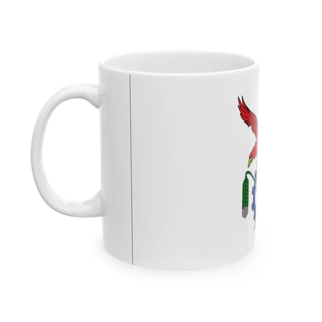 Flagge Hattorf am Harz (Germany) White Coffee Mug - Go Mug Yourself
