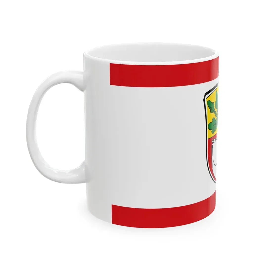 Flagge Hausen Obertshausen (Germany) White Coffee Mug - Go Mug Yourself